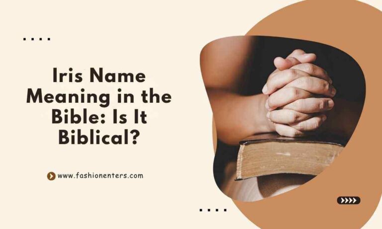 Iris Name Meaning in the Bible Feature Image