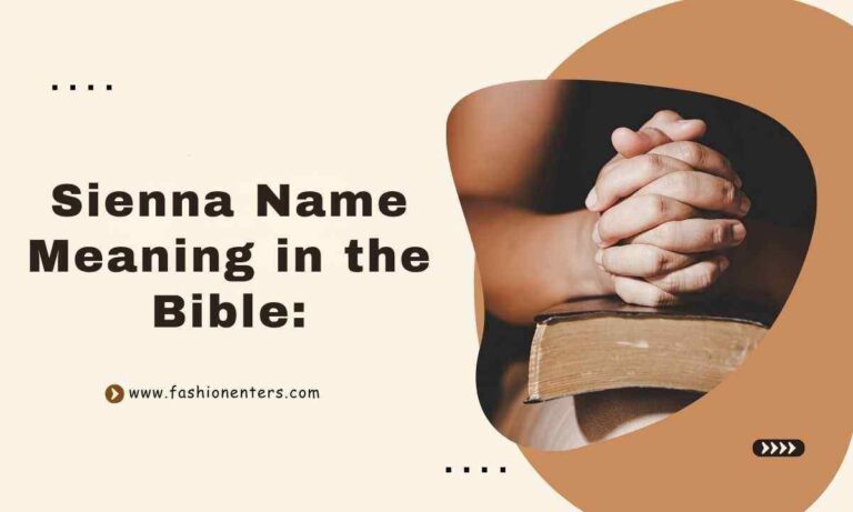 Sienna Name Meaning in the Bible Feature Image